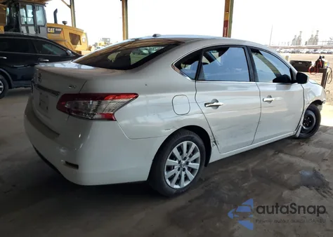 2015 Nissan Sentra S from USA, damaged, VIN 3N1AB7AP0FL690947